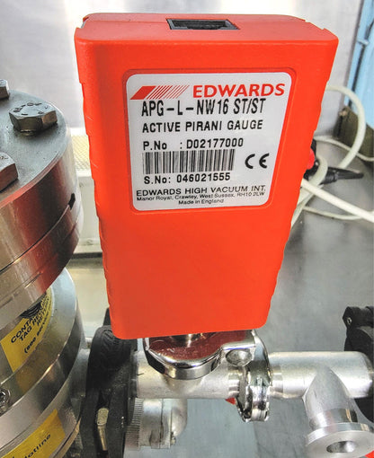 EDWARDS PFEIFFER TPU062 TURBO PUMP TCP121 CONTROLER APG-L-NW16 WATCHVIDEO