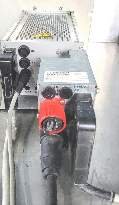 EDWARDS PFEIFFER TPU062 TURBO PUMP TCP121 CONTROLER APG-L-NW16 WATCHVIDEO