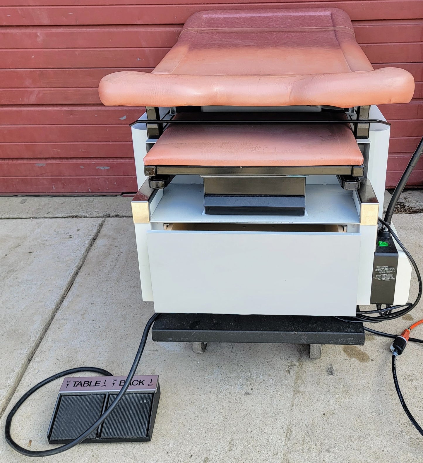 ENOCHS 4000 OB/GYN POWER HI-LO EXAM TABLE wWELCH ALLYN LIGHT WATCHVIDEO FREESHIP