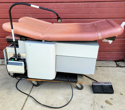 ENOCHS 4000 OB/GYN POWER HI-LO EXAM TABLE wWELCH ALLYN LIGHT WATCHVIDEO FREESHIP