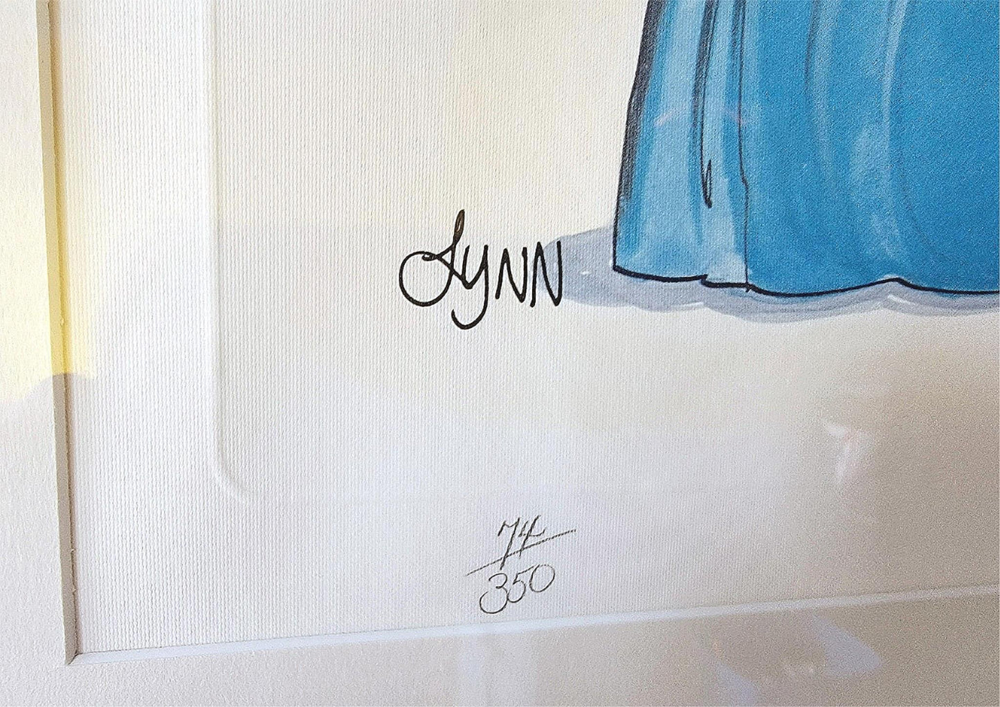 LYNN JOHNSTON "FOR BETTER OR FOR WORSE" ORIG FRAMED SIGNED 29x22" PRINT FREESHIP