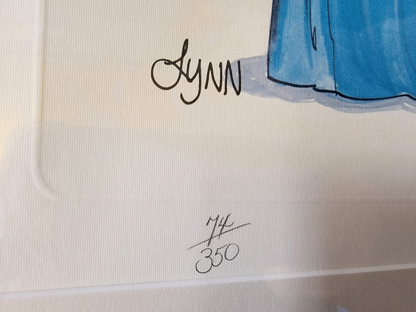 LYNN JOHNSTON "FOR BETTER OR FOR WORSE" ORIG FRAMED SIGNED 29x22" PRINT FREESHIP