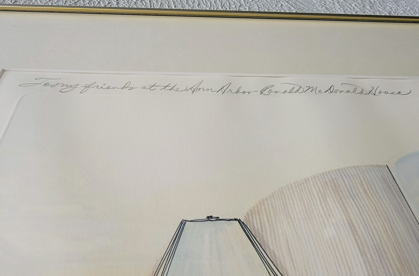 LYNN JOHNSTON "FOR BETTER OR FOR WORSE" ORIG FRAMED SIGNED 29x22" PRINT FREESHIP