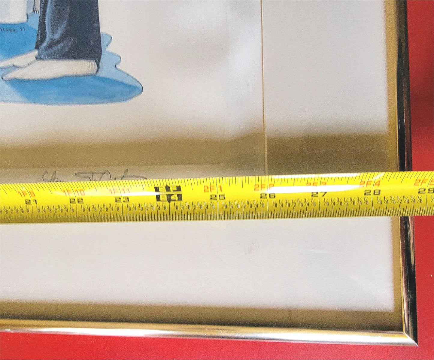 LYNN JOHNSTON "FOR BETTER OR FOR WORSE" ORIG FRAMED SIGNED 29x22" PRINT FREESHIP