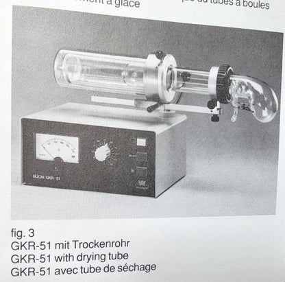 BUCHI GKR-51 MICRO DISTILLATION TRITATION DRY OVEN OPERATIONAL MANUAL WATCHVIDEO