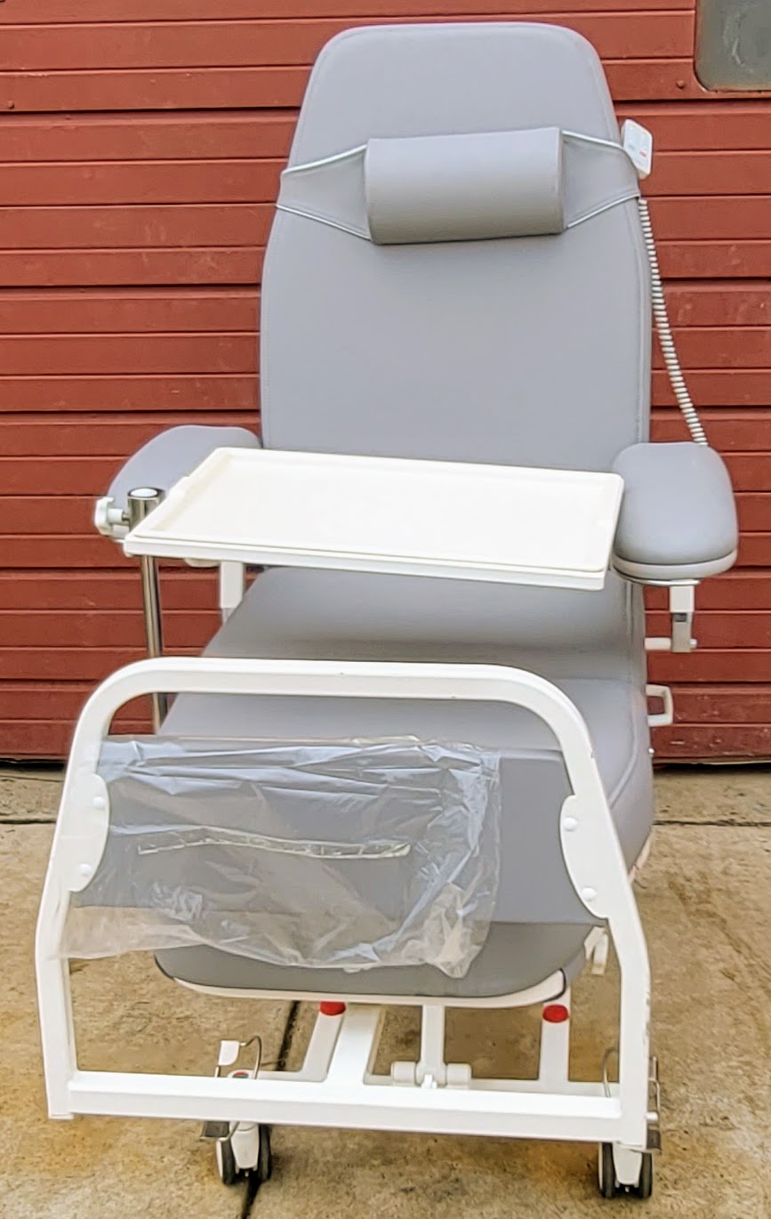 DIGITERM® COMFORT-4 ECO RECLINER ELECTRIC DIALYSIS MEDICAL CHAIR WATCH VIDEO