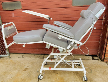 DIGITERM® COMFORT-4 ECO RECLINER ELECTRIC DIALYSIS MEDICAL CHAIR WATCH VIDEO