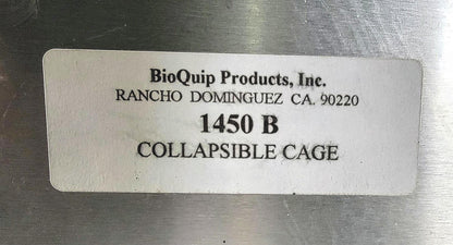 RARE BIOQUIP 1450 COLLAPSIBLE 12"x12"x12" MOSQUITOE INSECT NET LAB CAGE FREESHIP