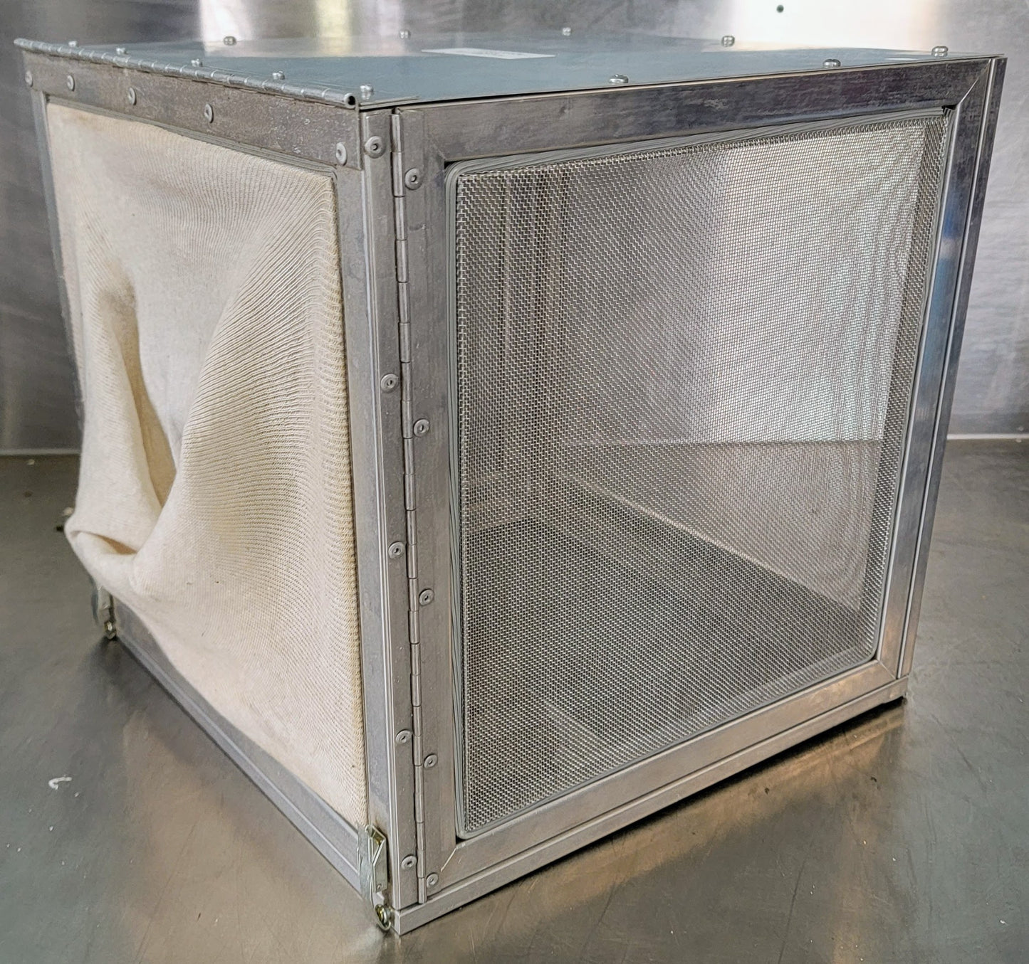 RARE BIOQUIP 1450 COLLAPSIBLE 12"x12"x12" MOSQUITOE INSECT NET LAB CAGE FREESHIP