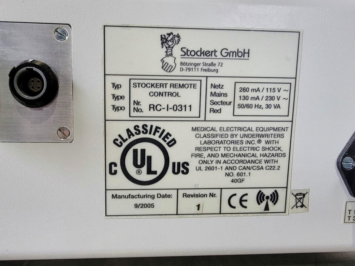 STOCKERT 70 ST-0921 100% WORKING & REMOTE CONTROL WATCH VIDEO FREESHIP