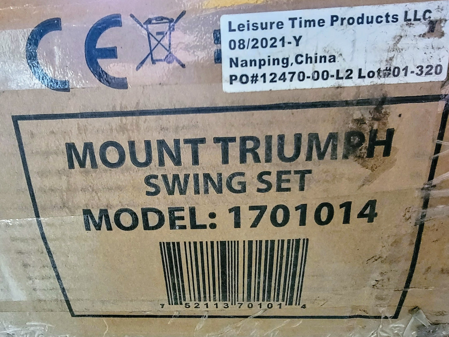 BACKYARD® DISCOVERY MOUNT TRIUMPH MODEL1701014 SWING SET WATCH VIDEO FREESHIPPIN