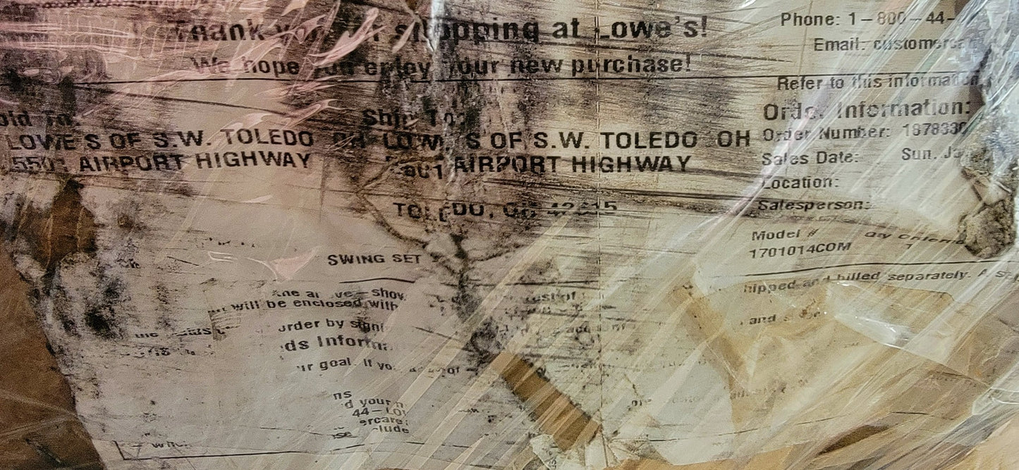 BACKYARD® DISCOVERY MOUNT TRIUMPH MODEL1701014 SWING SET WATCH VIDEO FREESHIPPIN