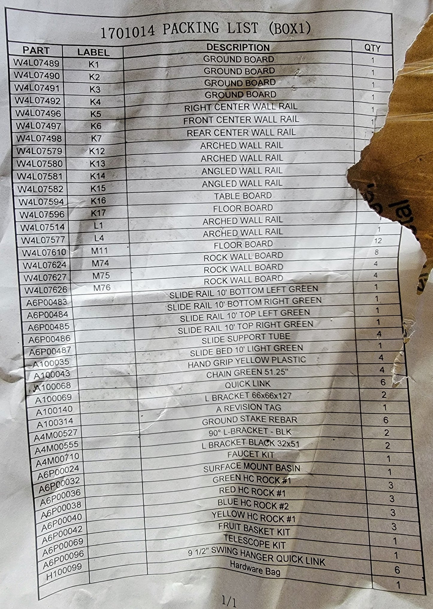 BACKYARD® DISCOVERY MOUNT TRIUMPH MODEL1701014 SWING SET WATCH VIDEO FREESHIPPIN