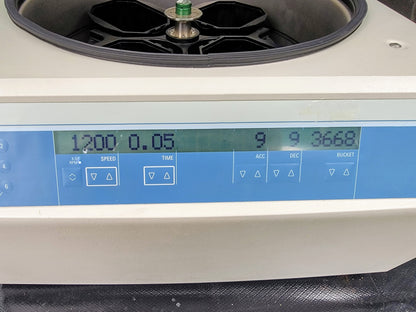 REFURBISHED SORVALL TP40 CENTRIFUGE & 75003667 ROTOR LEGEND WATCH VIDEO FREESHIP