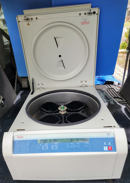 REFURBISHED SORVALL TP40 CENTRIFUGE & 75003667 ROTOR LEGEND WATCH VIDEO FREESHIP