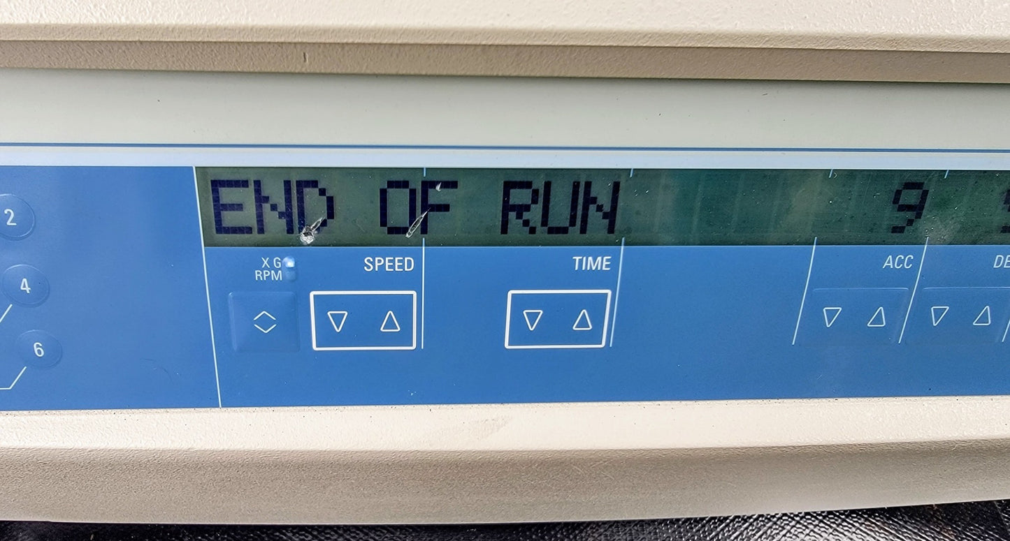 REFURBISHED SORVALL TP40 CENTRIFUGE & 75003667 ROTOR LEGEND WATCH VIDEO FREESHIP