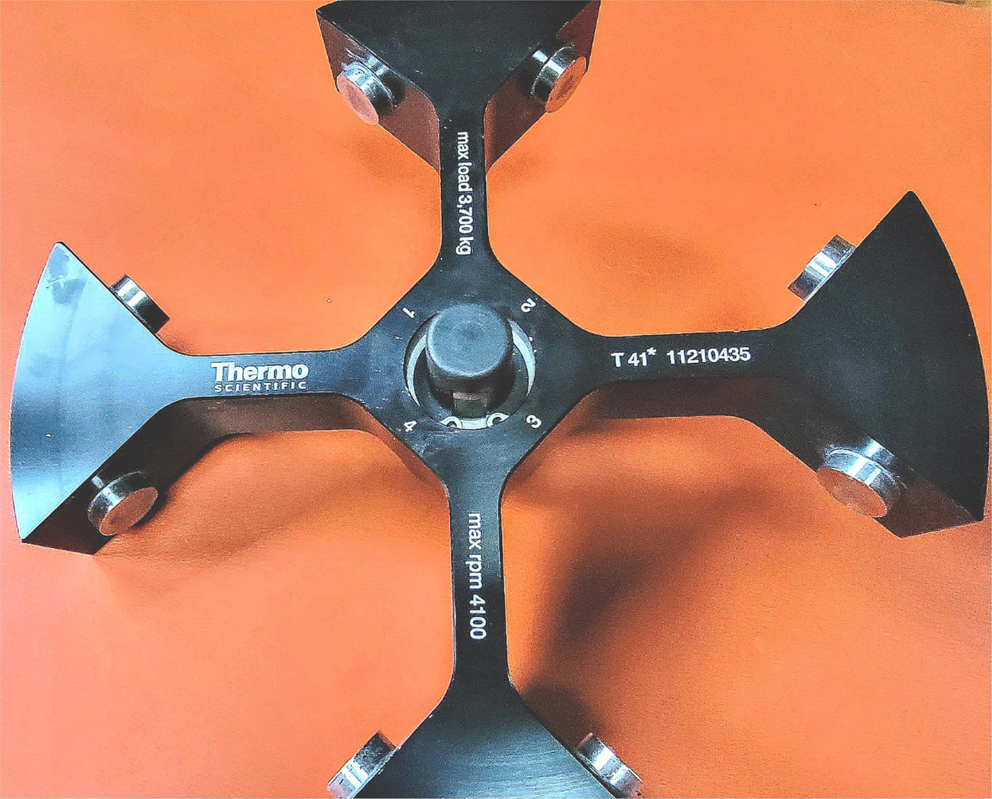 THERMO SCIENTIFIC T41*11210435 SWING ROTOR with 6 BUCKETS & INSERTS FREE SHIP