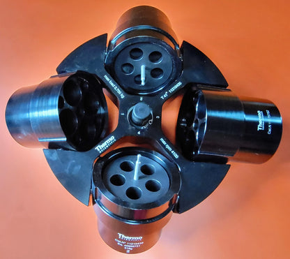 THERMO SCIENTIFIC T41*11210435 SWING ROTOR with 6 BUCKETS & INSERTS FREE SHIP