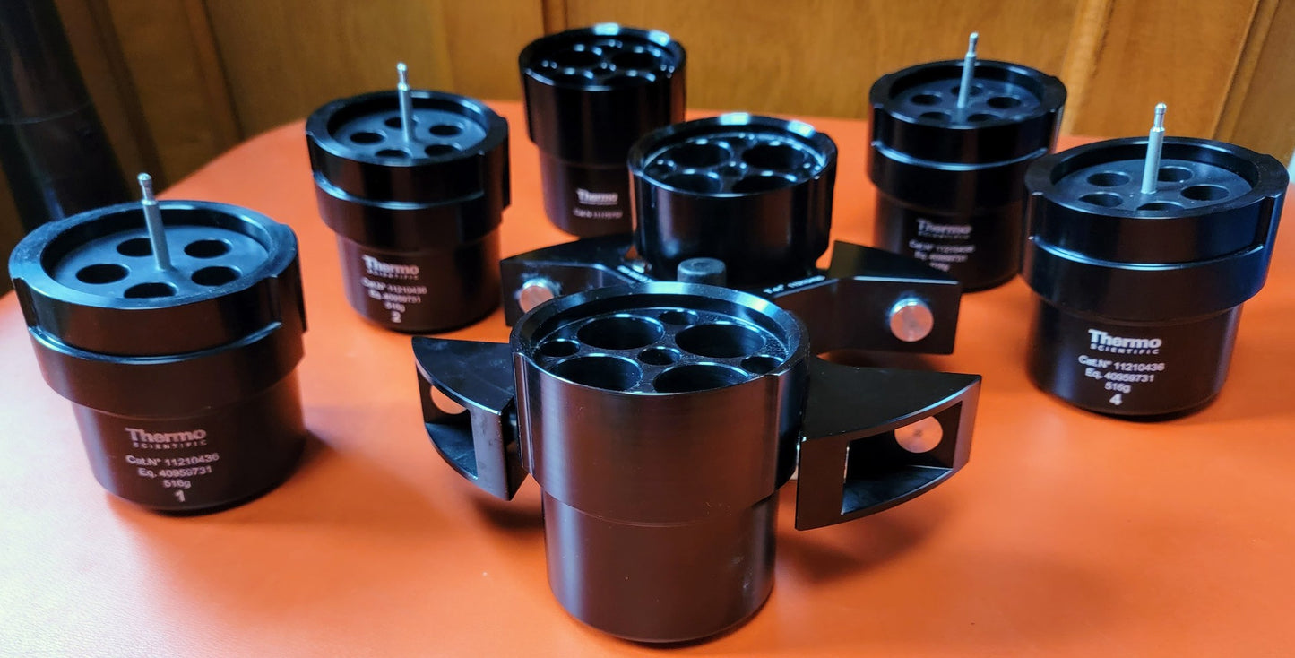 THERMO SCIENTIFIC T41*11210435 SWING ROTOR with 6 BUCKETS & INSERTS FREE SHIP