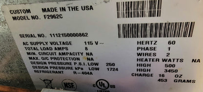 GARLAND 60" C0836-60-1M GAS GRIDDLE & DELFIELD F2962C REFRIG WHEEL BASE FREESHIP
