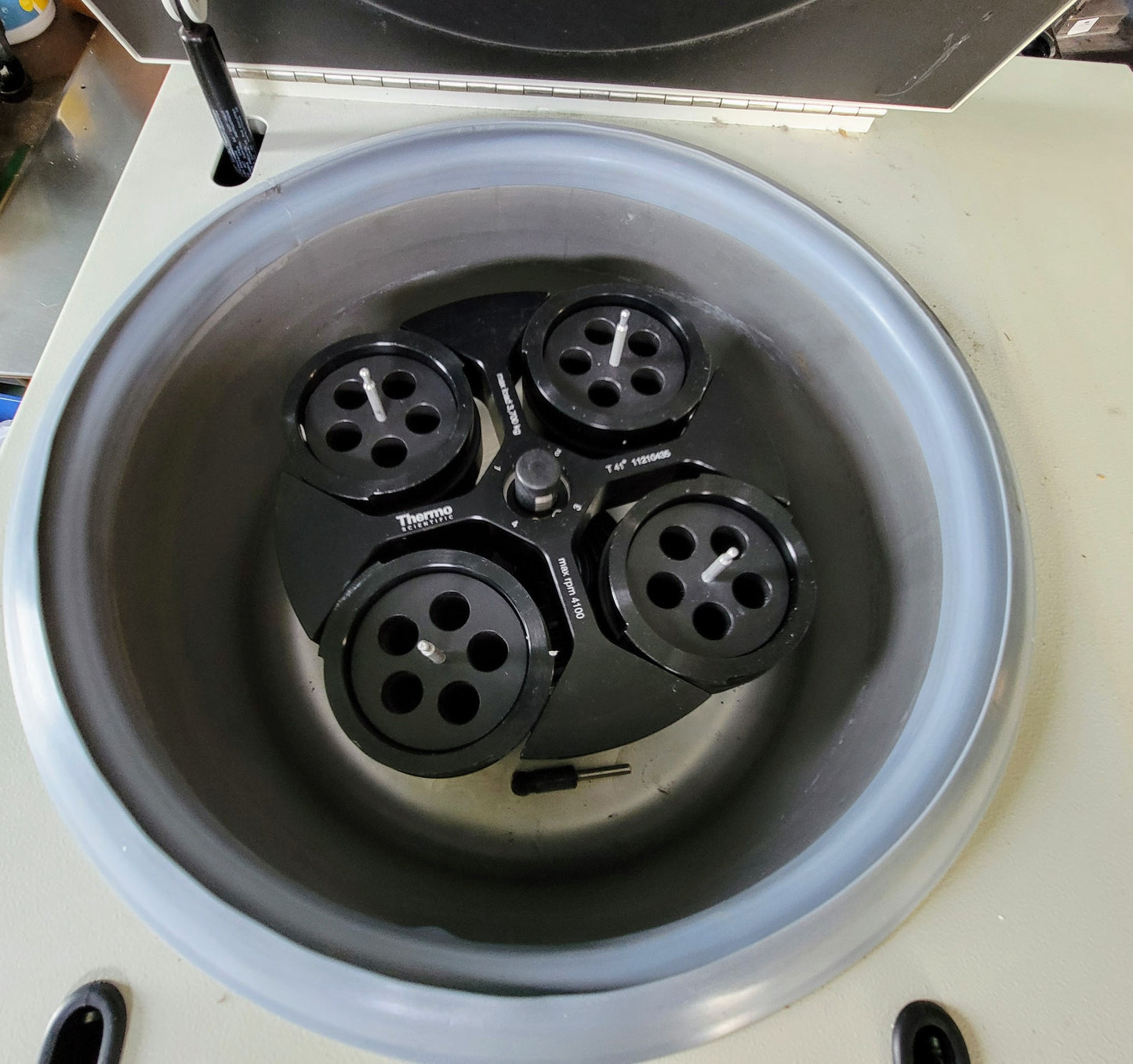 REFURBISHED THERMO SORVALL RT1 REFRIGERAT CENTRIFUGE 7BUCKET T41ROTOR WATCHVIDEO