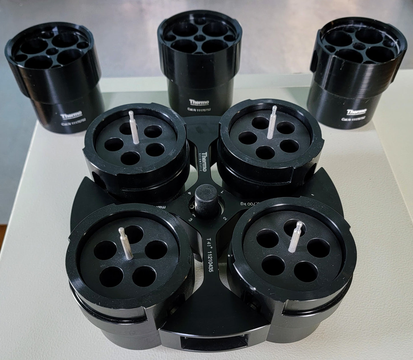 REFURBISHED THERMO SORVALL RT1 REFRIGERAT CENTRIFUGE 7BUCKET T41ROTOR WATCHVIDEO