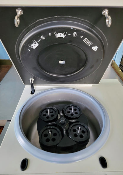 REFURBISHED THERMO SORVALL RT1 REFRIGERAT CENTRIFUGE 7BUCKET T41ROTOR WATCHVIDEO