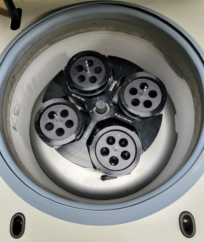 REFURBISHED THERMO SORVALL RT1 REFRIGERAT CENTRIFUGE 7BUCKET T41ROTOR WATCHVIDEO