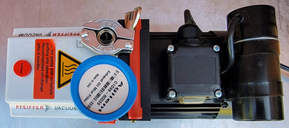 PFEFFEIR DUO 2.5 ROTARY VANE MECHANICAL VACUUM PUMP WATCH VIDEO FREE SHIPPING