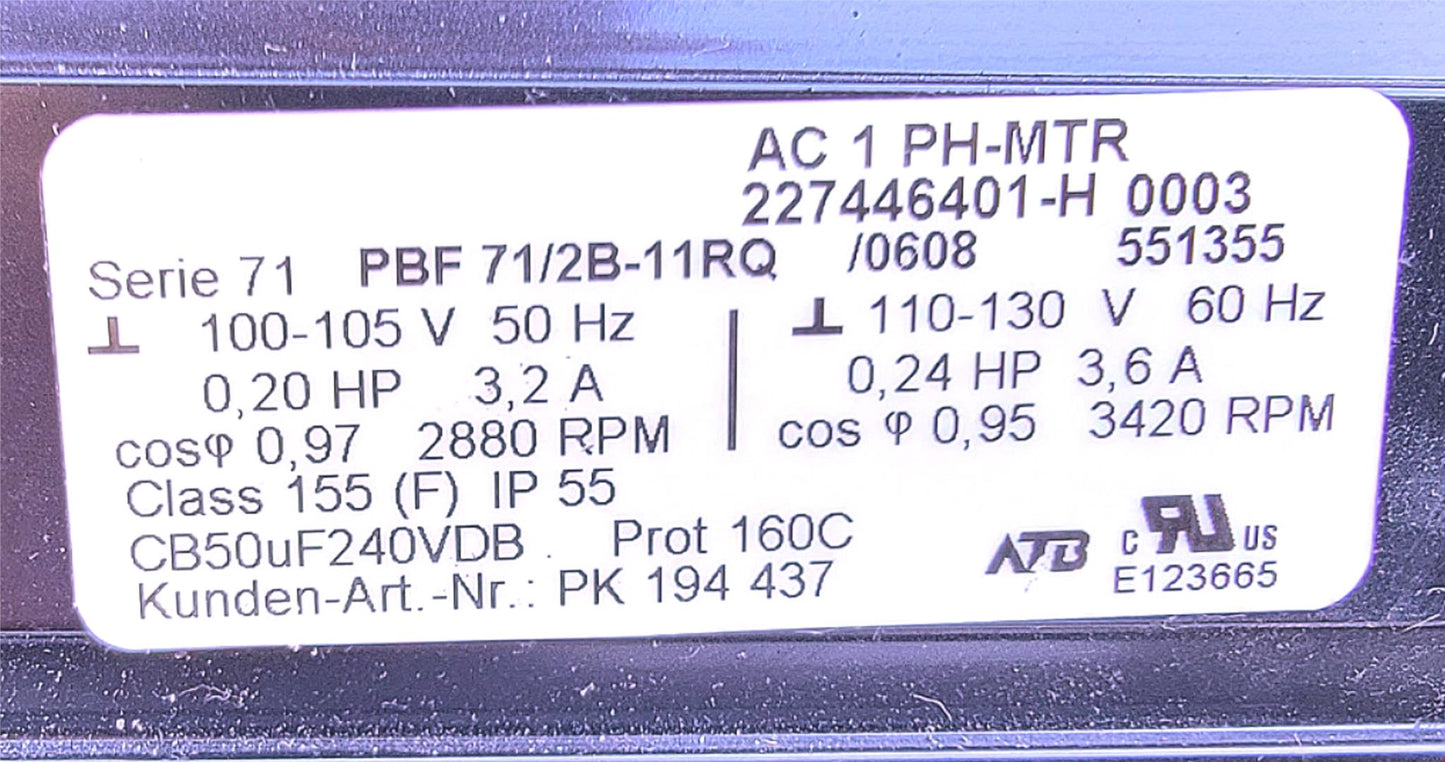 PFEFFEIR DUO 2.5 ROTARY VANE MECHANICAL VACUUM PUMP WATCH VIDEO FREE SHIPPING