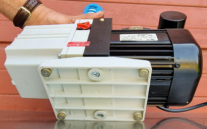 PFEFFEIR DUO 2.5 ROTARY VANE MECHANICAL VACUUM PUMP WATCH VIDEO FREE SHIPPING