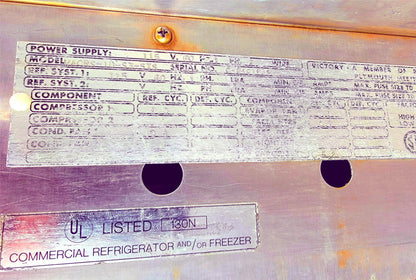 VICTORY VACRS-1D-S3-STS COMMERCIAL STAINL-STEEL REFRIGERATOR 90DAYWARRA FREESHIP