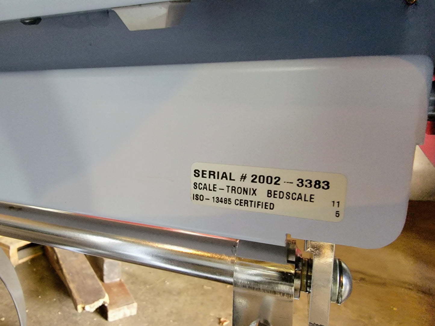 SCALE-TRONIX 2002 SLING DETECTO CORDLESS ELECTRIC MEDICAL SCALE FREESHIP