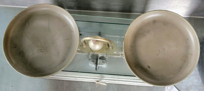 RARE VINTAGE 1920s TORSION BALANCE STYLE 255 MODEL 7948 GLASS ENCLOSURE FREESHIP