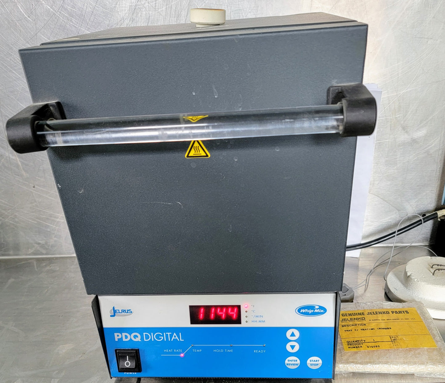 JELRUS WHIP MIX INFINITY PDQ BURNOUT FURNACE 1100°C WARRANTY WATCHVIDEO FREESHIP