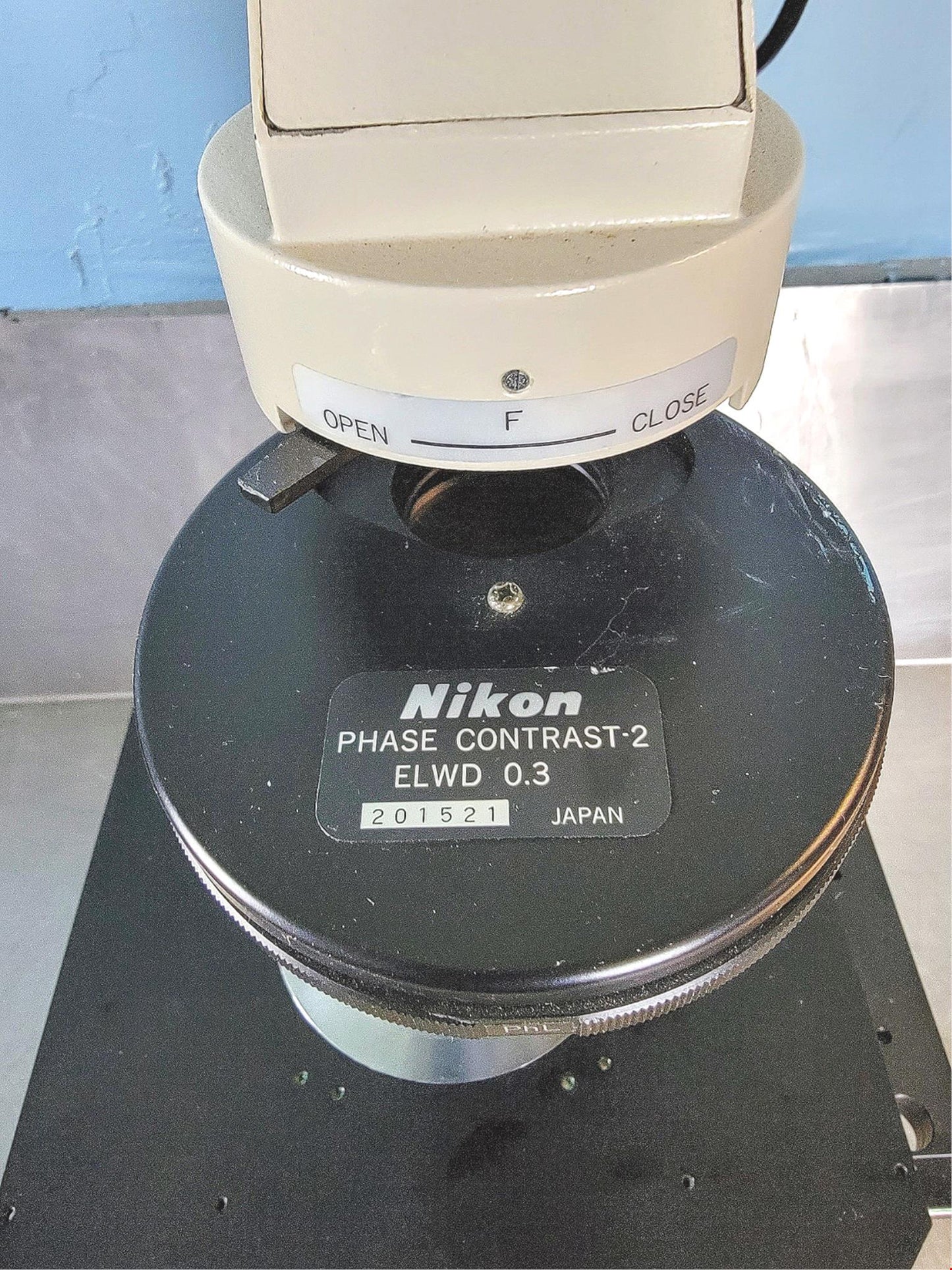 PERFECT NIKON DIAPHOT PHASE CONTRAST INVERTED MICROSCOPE 5OBJECTIVE WATCHVIDEO