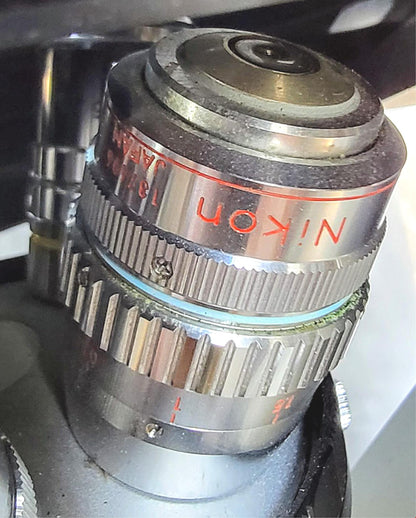 PERFECT NIKON DIAPHOT PHASE CONTRAST INVERTED MICROSCOPE 5OBJECTIVE WATCHVIDEO