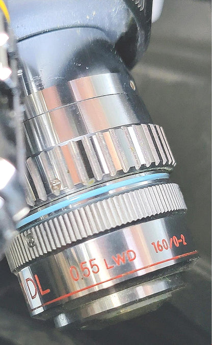 PERFECT NIKON DIAPHOT PHASE CONTRAST INVERTED MICROSCOPE 5OBJECTIVE WATCHVIDEO