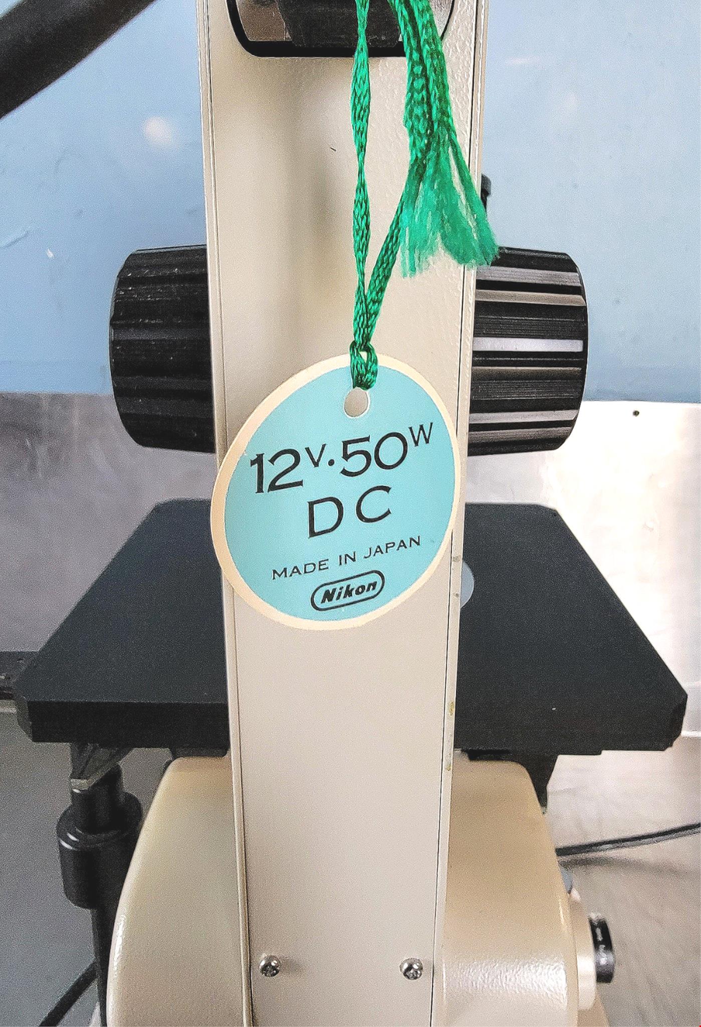 PERFECT NIKON DIAPHOT PHASE CONTRAST INVERTED MICROSCOPE 5OBJECTIVE WATCHVIDEO