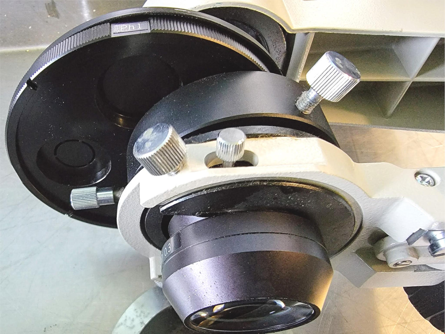 PERFECT NIKON DIAPHOT PHASE CONTRAST INVERTED MICROSCOPE 5OBJECTIVE WATCHVIDEO