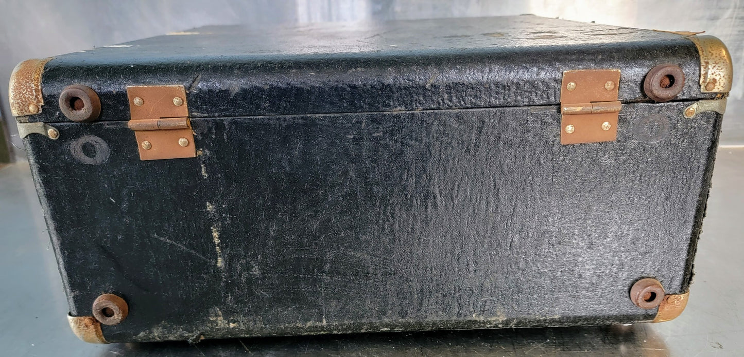 HICKOK TUBE TESTER MODEL 539A ORIGINAL MANUAL & WOODEN CASE FREESHIP WATCH VIDEO