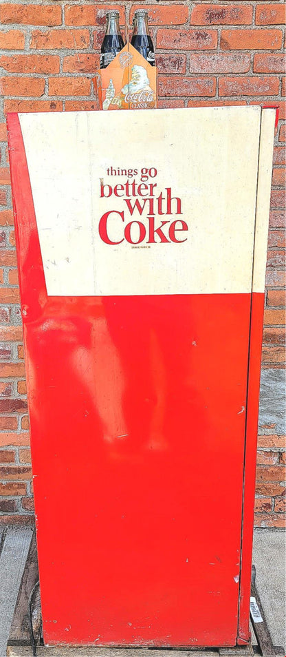 100% WORKING VINTAGE 60's COCA-COLA BOTTLE VENDING MACHINE WATCH VIDEO FREE SHIP