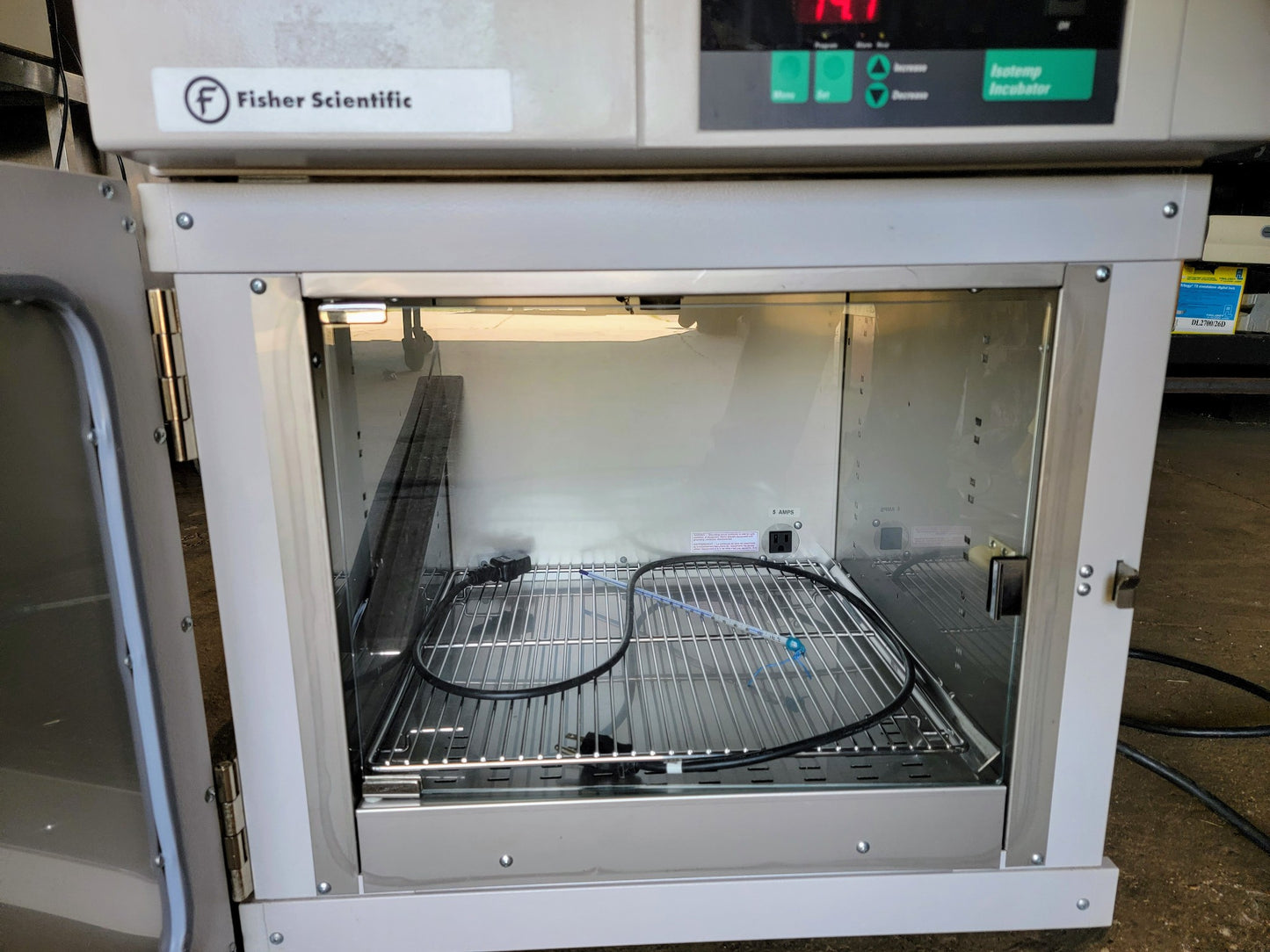 FISHER SCIENTIFIC 6858 GRAVITY ISOTEMP 2.5 CubFeet St Steel INCUBATOR FREE SHIP