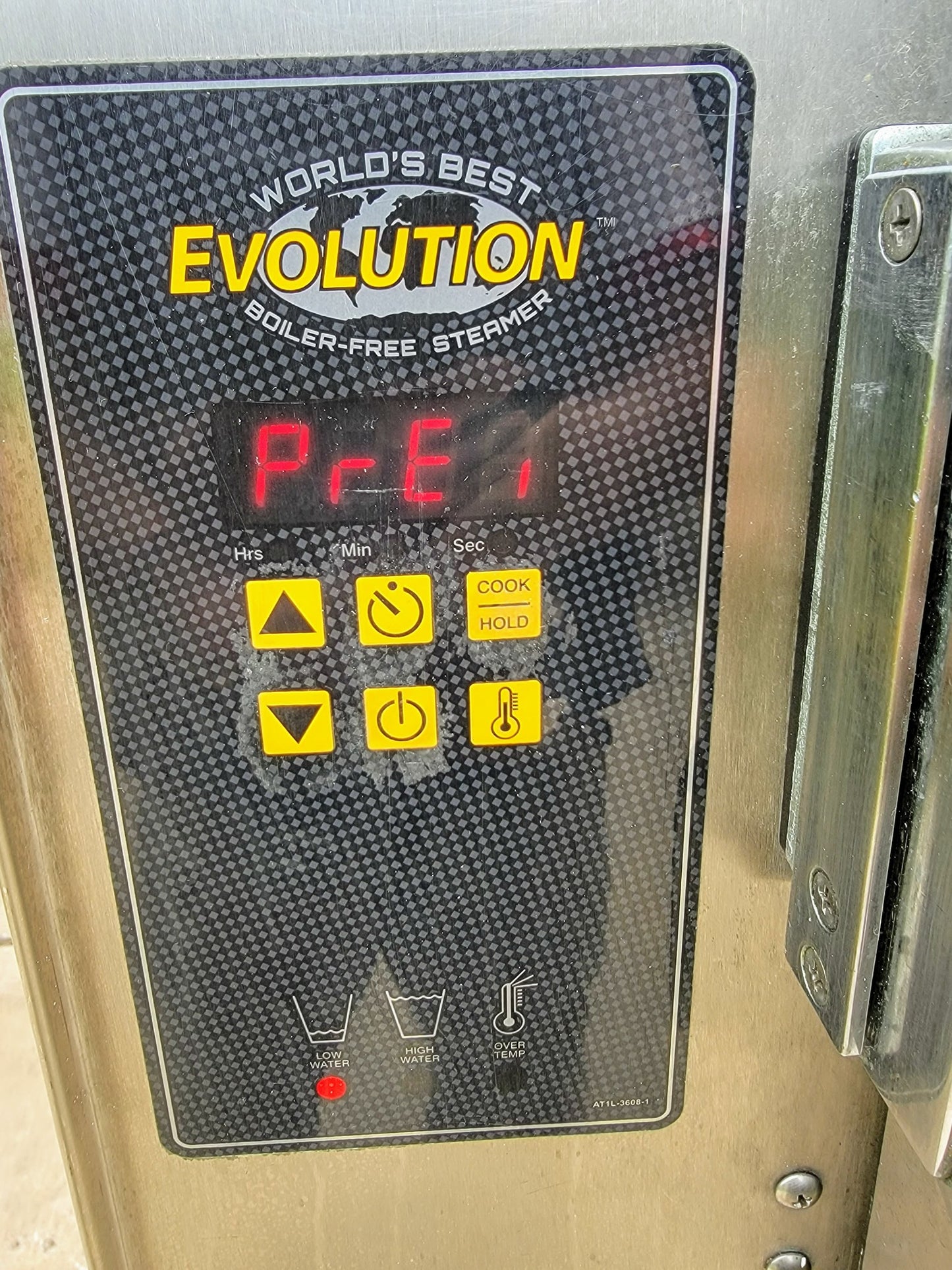 ACCUTEMP EVOLUTION E61201 NAT GAS 120VOLT BOILERLESS STEAMER WATCHVIDEO FREESHIP