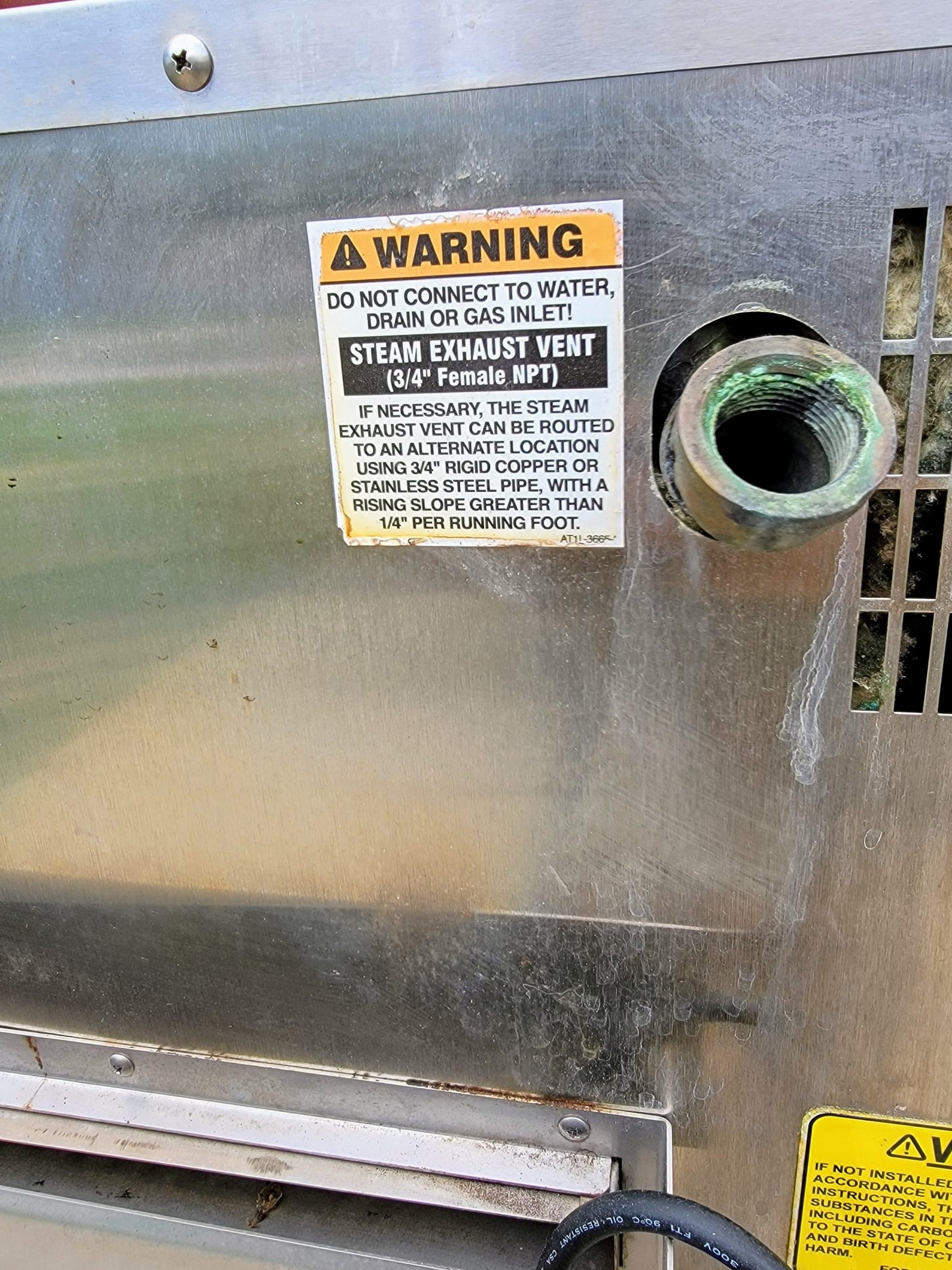 ACCUTEMP EVOLUTION E61201 NAT GAS 120VOLT BOILERLESS STEAMER WATCHVIDEO FREESHIP