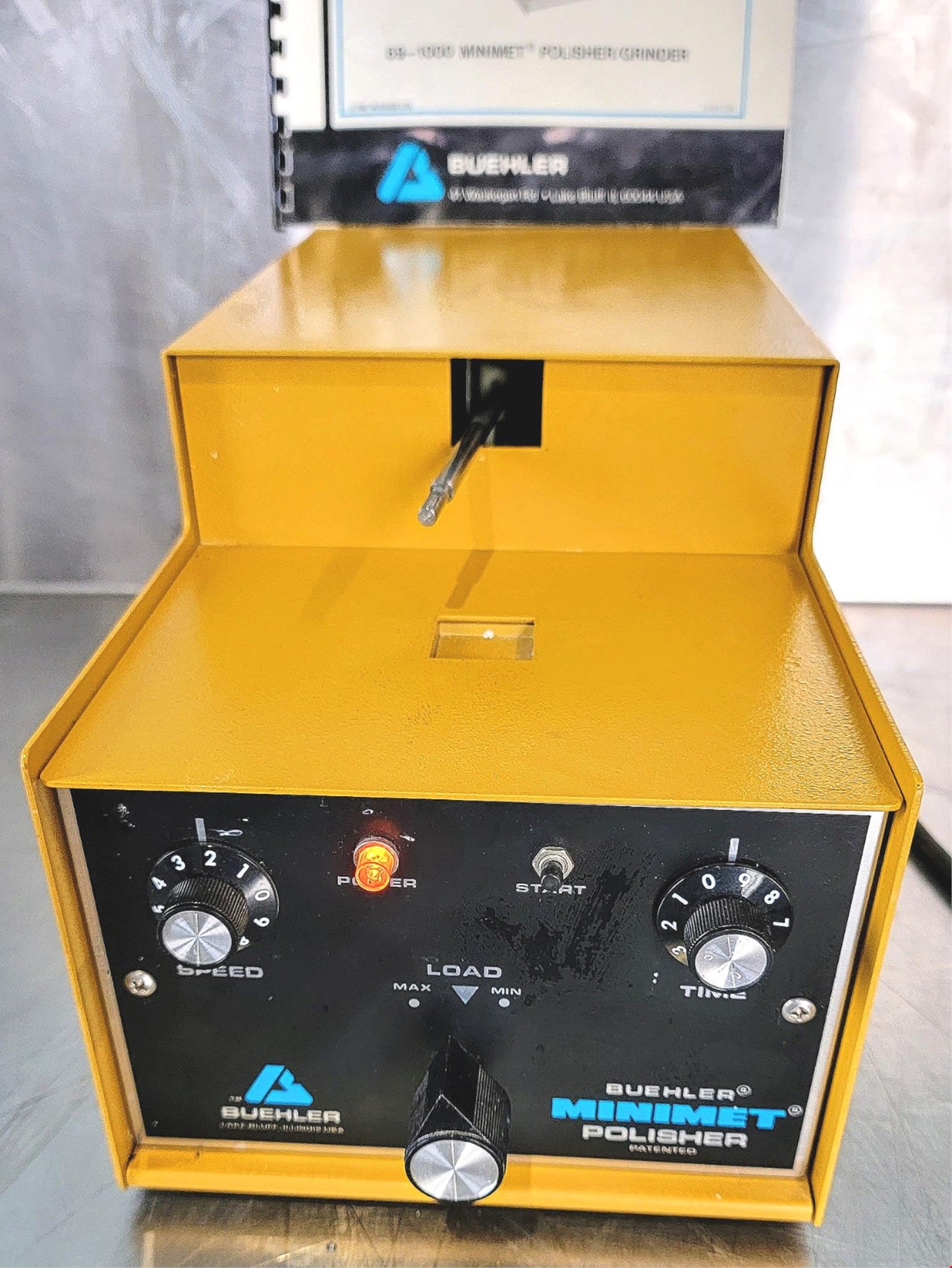 Working BUEHLER 60-1000 MINIMET POLISHER GRINDER with MANUAL WATCHVIDEO FREESHIP
