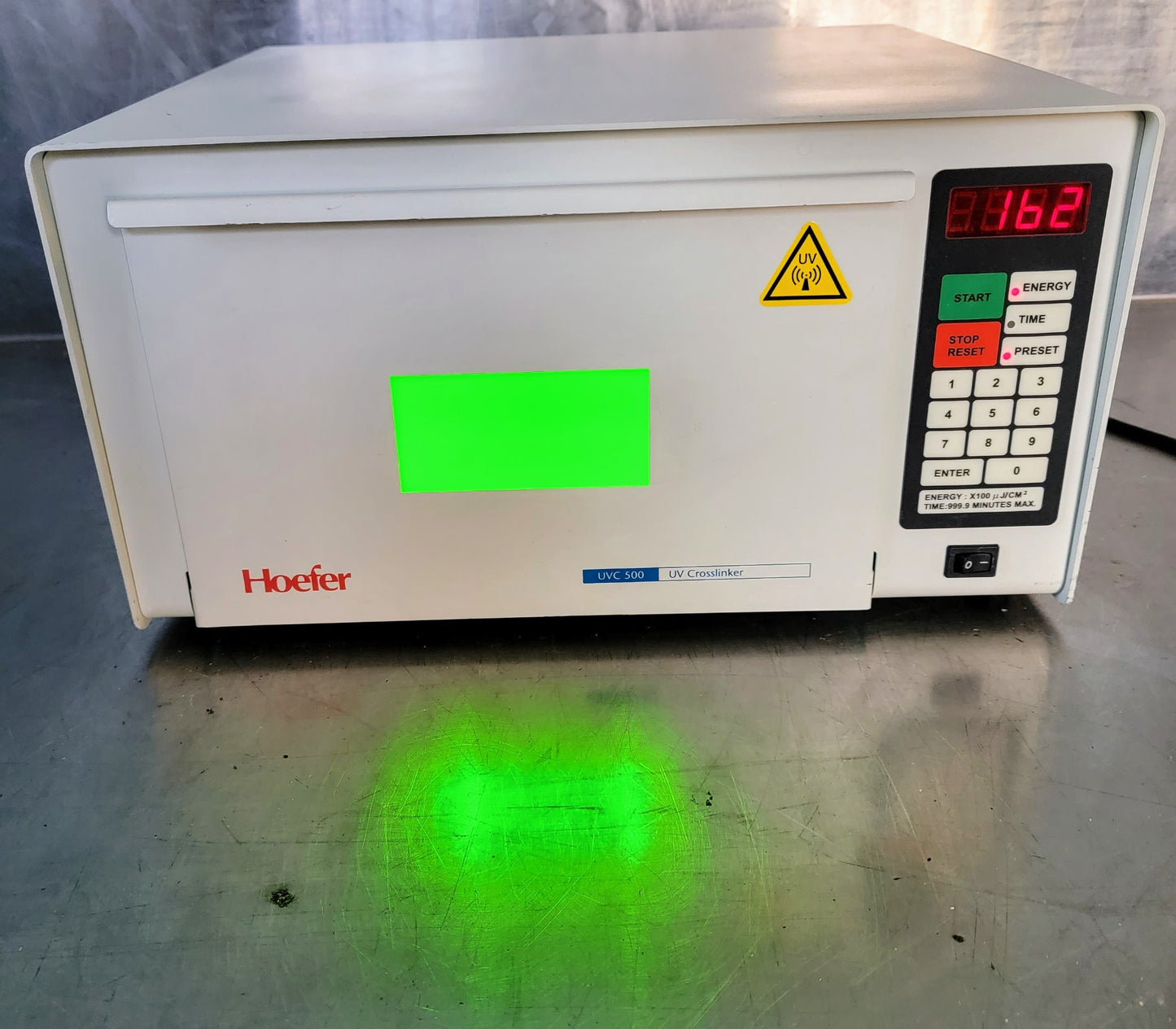 Working HOEFER UVC-500 CROSSLINKER with OPERATIONAL MANUAL WATCHVIDEO FREESHIP