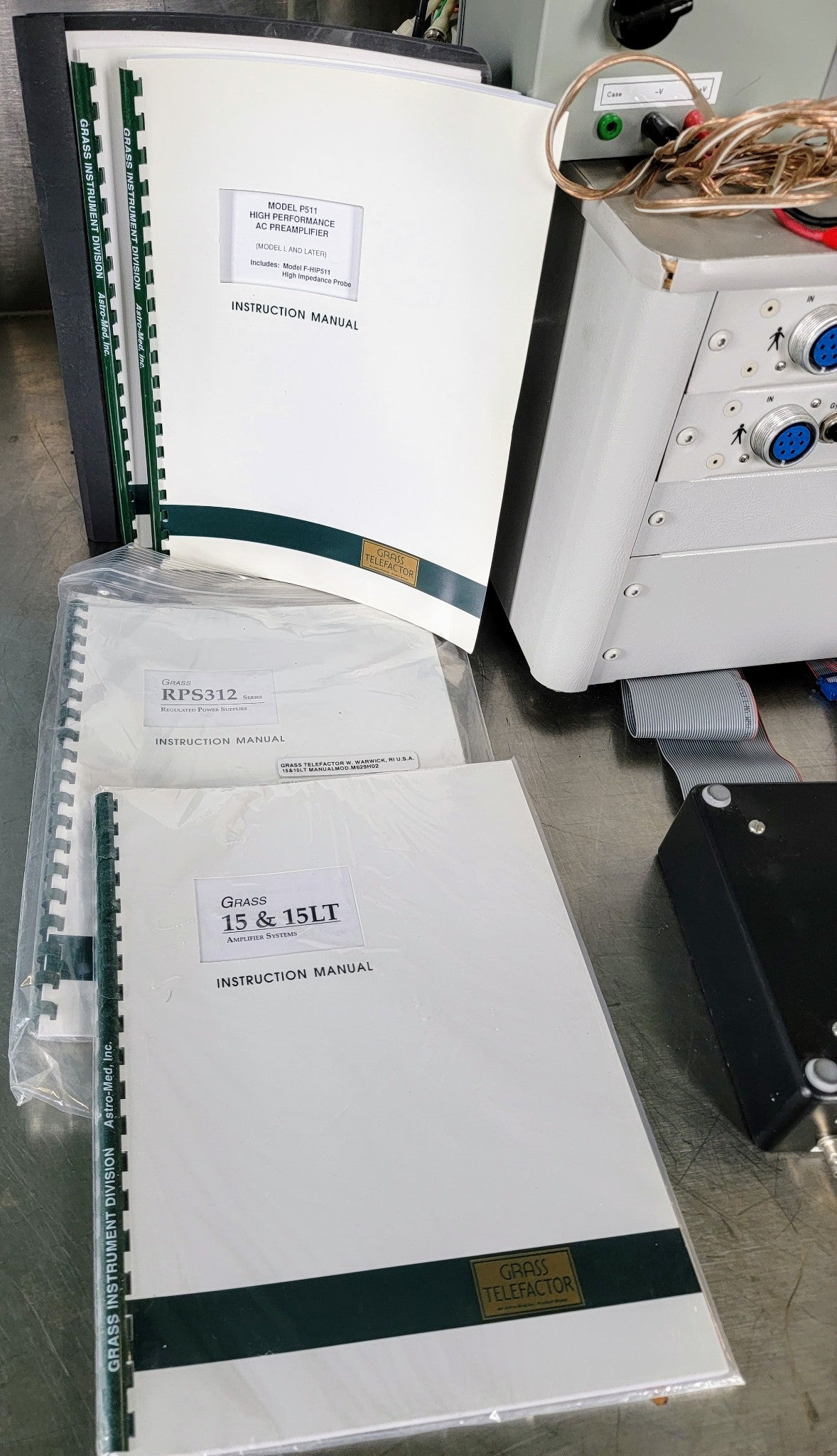 GRASS TELEFACTOR P511 AC AMPLIFIER RPS 312 POWER SUPPLY SYSTEM FREE SHIP