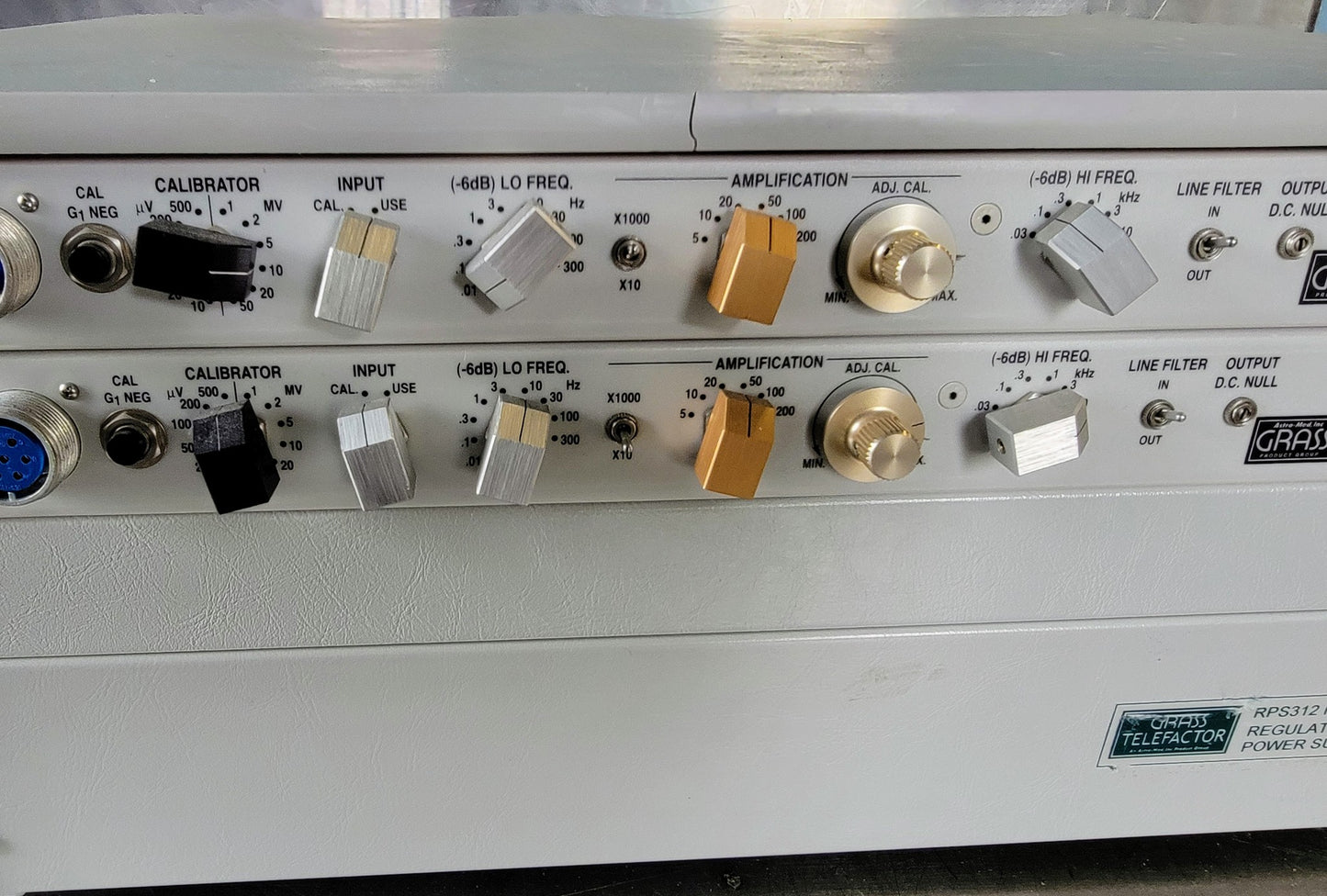 GRASS TELEFACTOR P511 AC AMPLIFIER RPS 312 POWER SUPPLY SYSTEM FREE SHIP