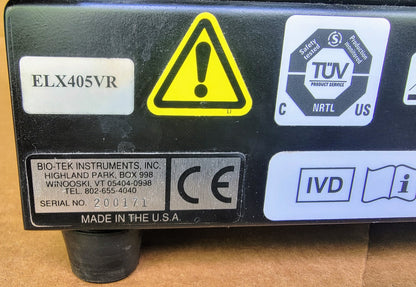 BIOTEK ELX 405 SELECT DEEP WELL MICROPLATE WASHER Biological Screening FREE SHIP